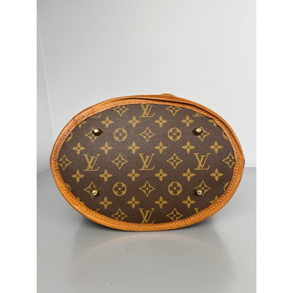 Vintage Louis Vuitton Monogram Bucket GM Handbag The French Company Made In USA - Picture 6 of 13